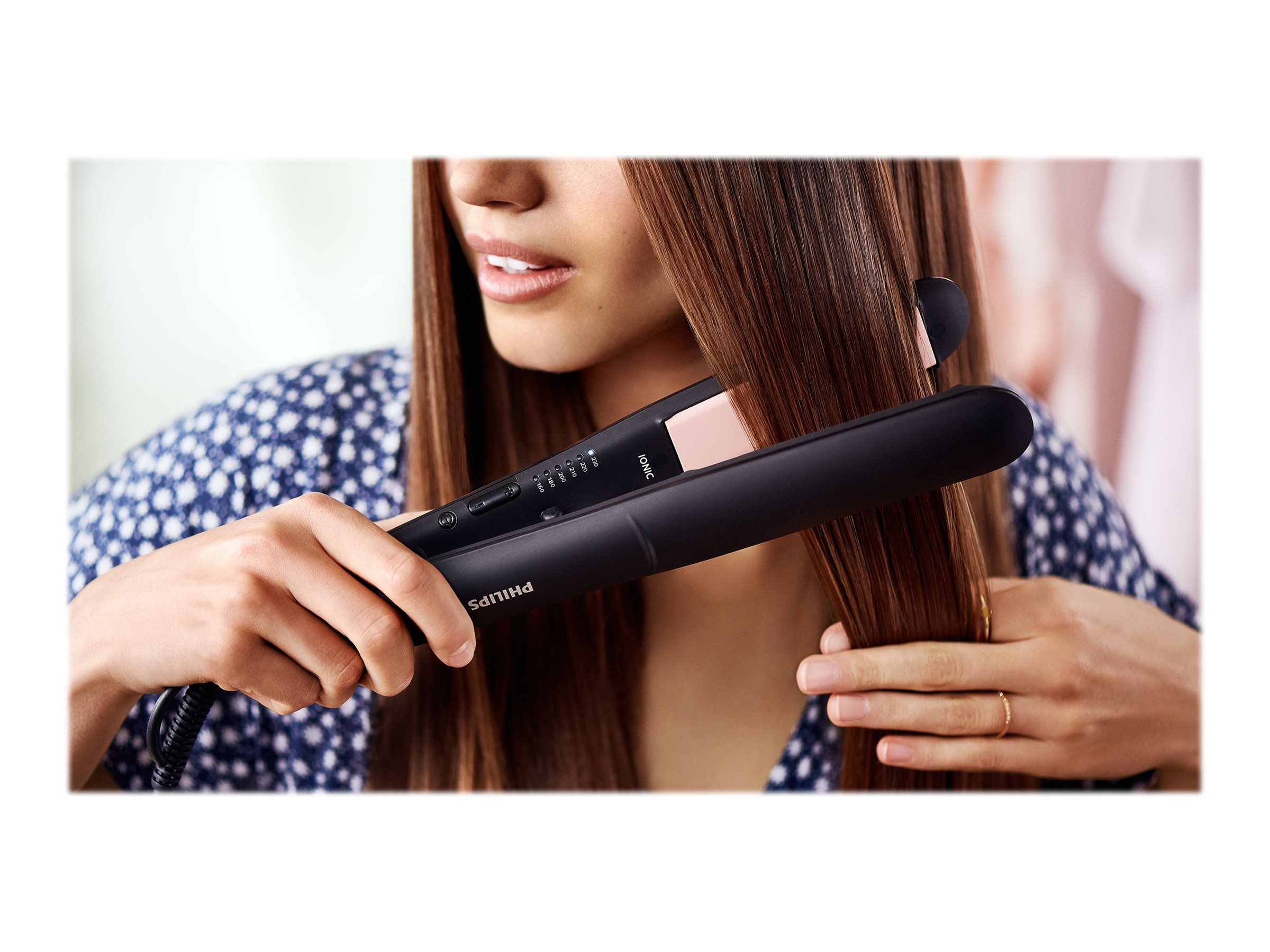 Philips | Hair Straitghtener | BHS378/00 ThermoProtect | Warranty 24 month(s) | Ceramic heating system | Ionic function | Temperature (max) 230 °C | Black - Image 12