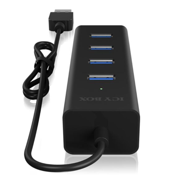 Raidsonic | 4 port USB 3.0 hub | IB-HUB1409-U3