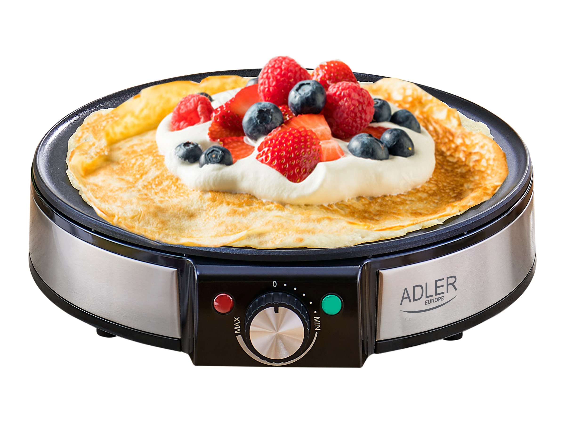 Adler | Crepe Maker | AD 3058 | Crepe maker | 1600 W | Number of pastry 1 | Crepe - Image 2
