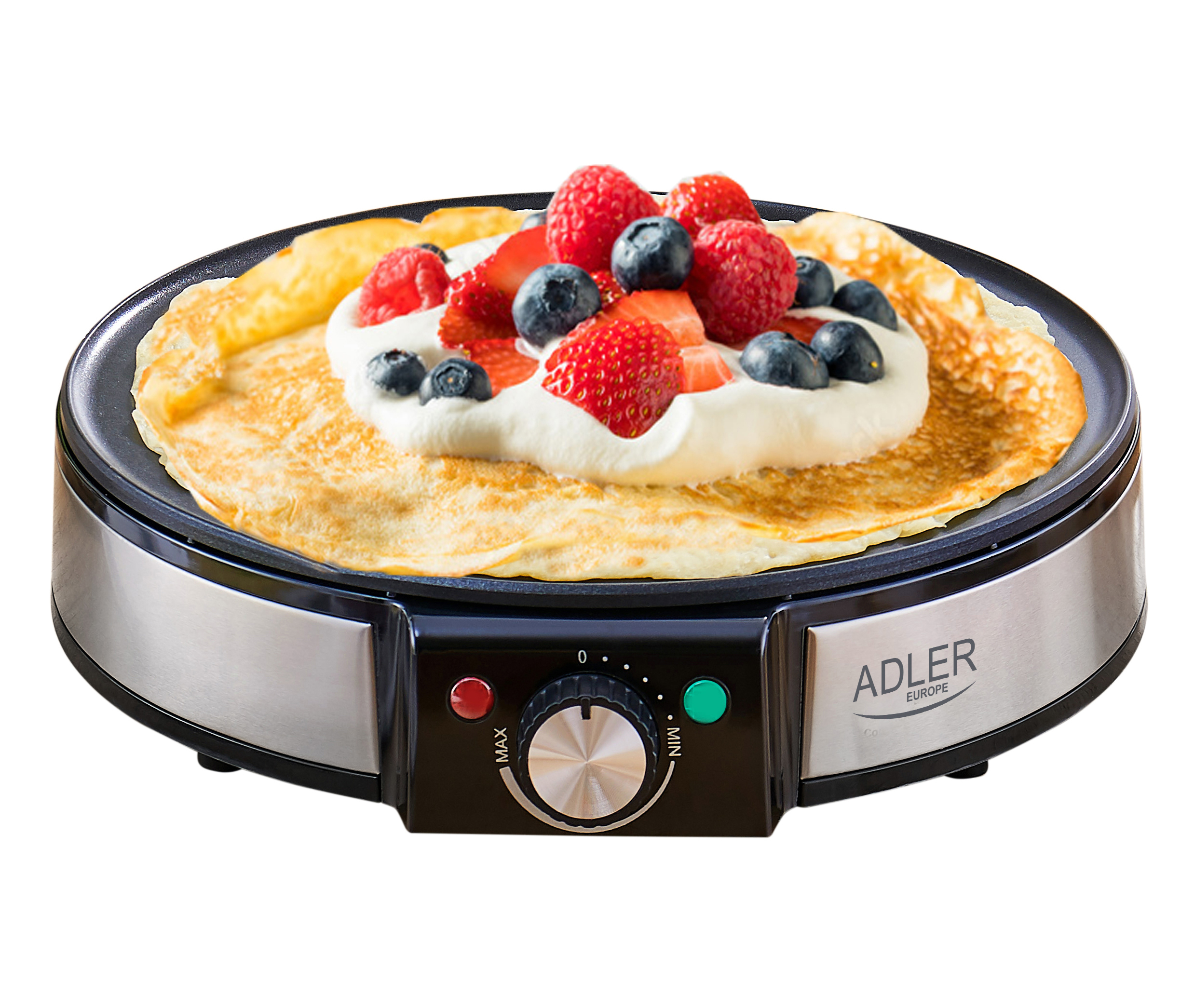 Adler | Crepe Maker | AD 3058 | Crepe maker | 1600 W | Number of pastry 1 | Crepe - Image 3