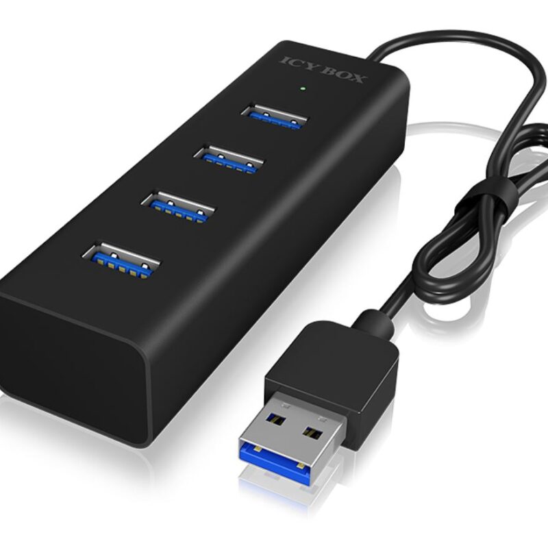 Raidsonic | 4 port USB 3.0 hub | IB-HUB1409-U3 - Image 4