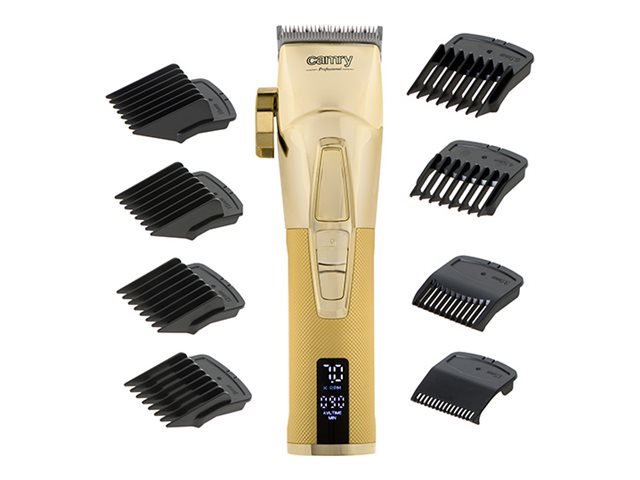 Camry | Premium Hair Clipper | CR 2835g | Cordless | Number of length steps 1 | Gold - Image 2