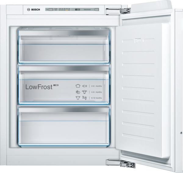 Bosch | Freezer | GIV11AFE0 | Energy efficiency class E | Upright | Built-in | Height 71.2 cm | Total net capacity 72 L | White - Image 5