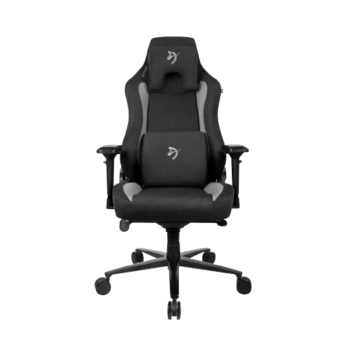 Arozzi Fabric Gaming Chair Vernazza Supersoft Black - Image 3