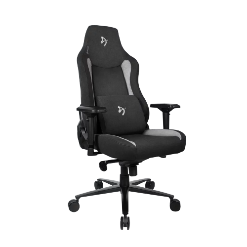 Arozzi Fabric Gaming Chair Vernazza Supersoft Black - Image 4