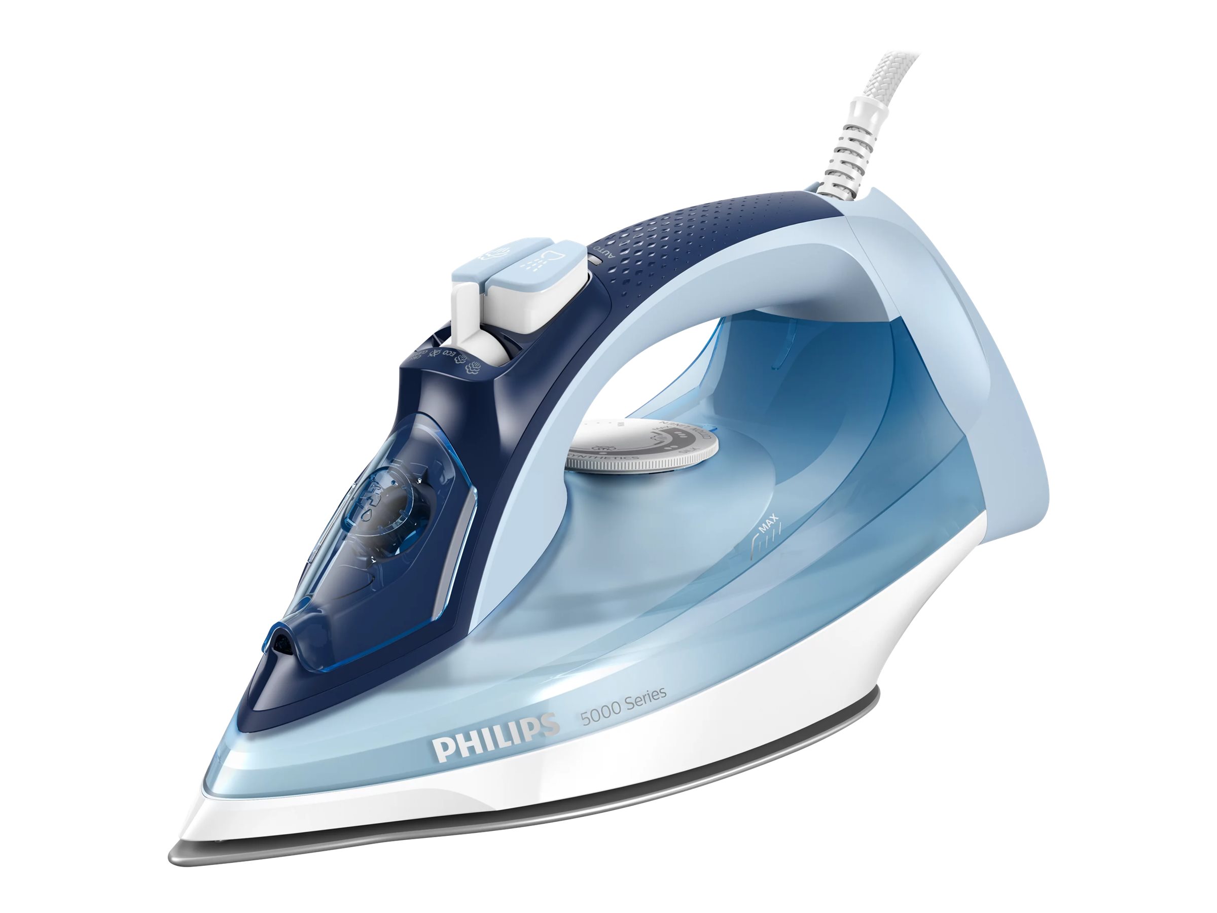 Philips | DST5030/80 | Steam Iron | 2400 W | Water tank capacity 320 ml | Continuous steam 45 g/min | Dark Purple - Image 4