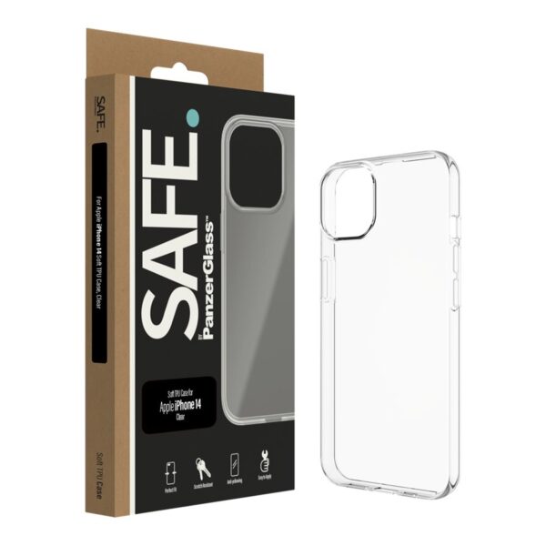 PanzerGlass | SAFE95154 | Back protection | Apple | iPhone 14 | TPU | Transparent