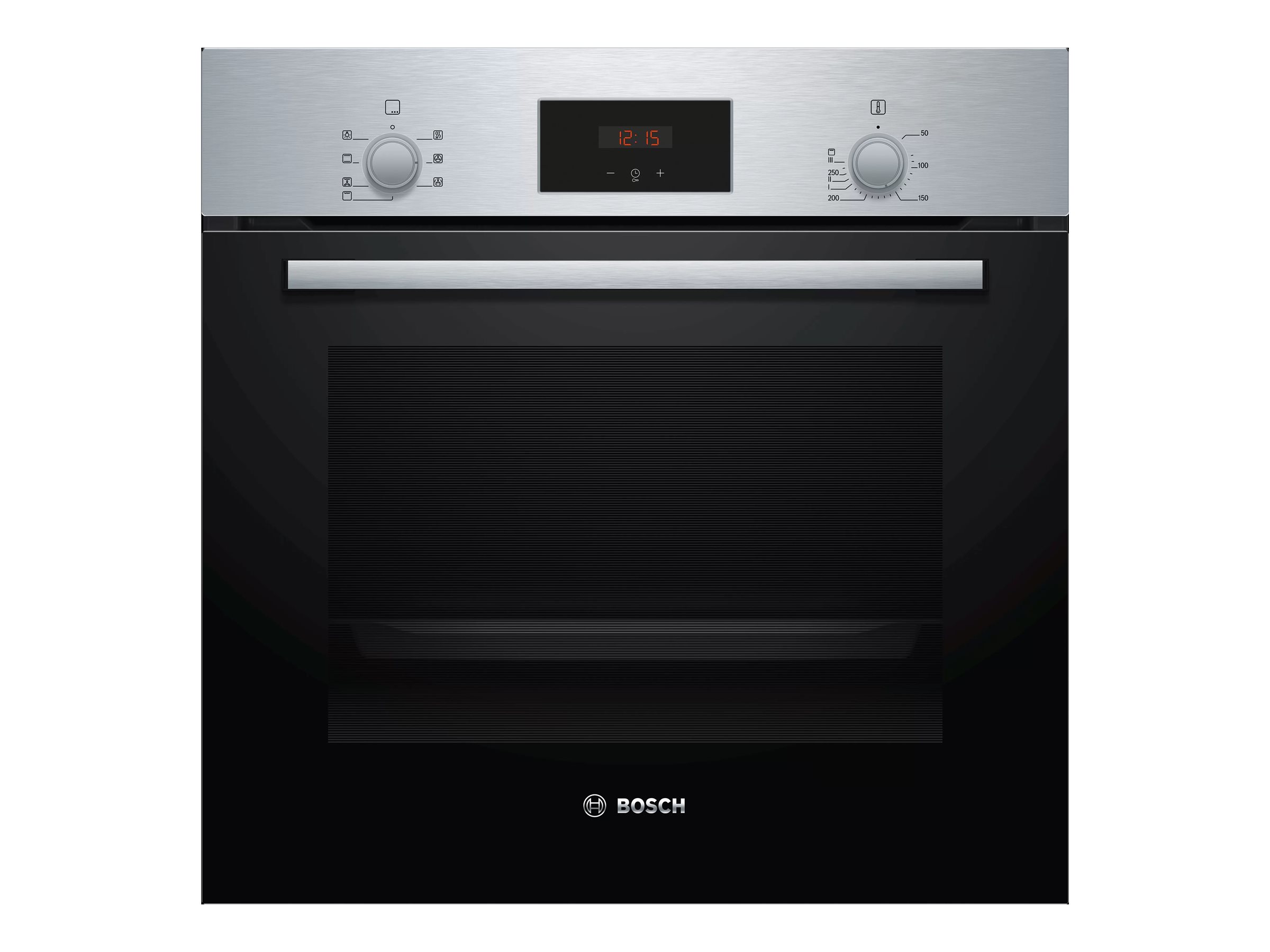 Bosch | Oven | HBF113BR1S | 66 L | Multifunctional | Manual | Electronic | Steam function | Convection | Height 59.5 cm | Width 59.4 cm | Stainless steel - Image 2