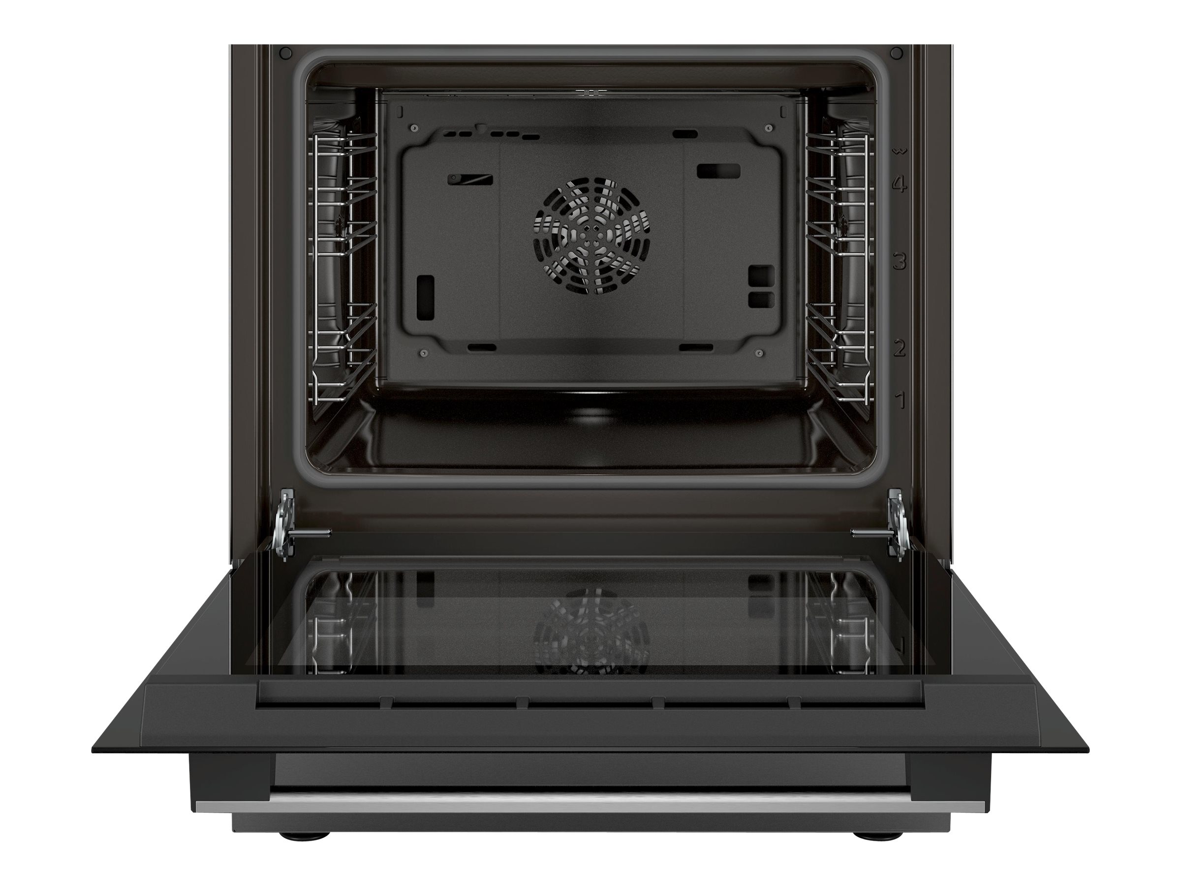 Bosch | Cooker | HLN39A050U Series 4 | Hob type Induction | Oven type Electric | Stainless Steel | Width 60 cm | Grilling | LED | Depth 60 cm | 66 L - Image 4