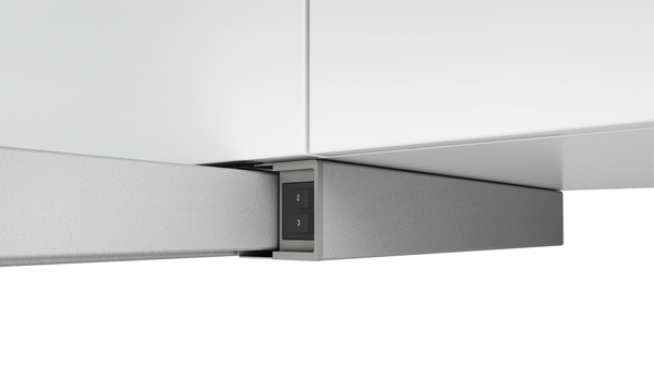 Bosch | Hood | DFM064W54 Series 2 | Telescopic | Energy efficiency class B | Width 60 cm | 388 m³/h | Mechanical | LED | Silver Metallic - Image 3