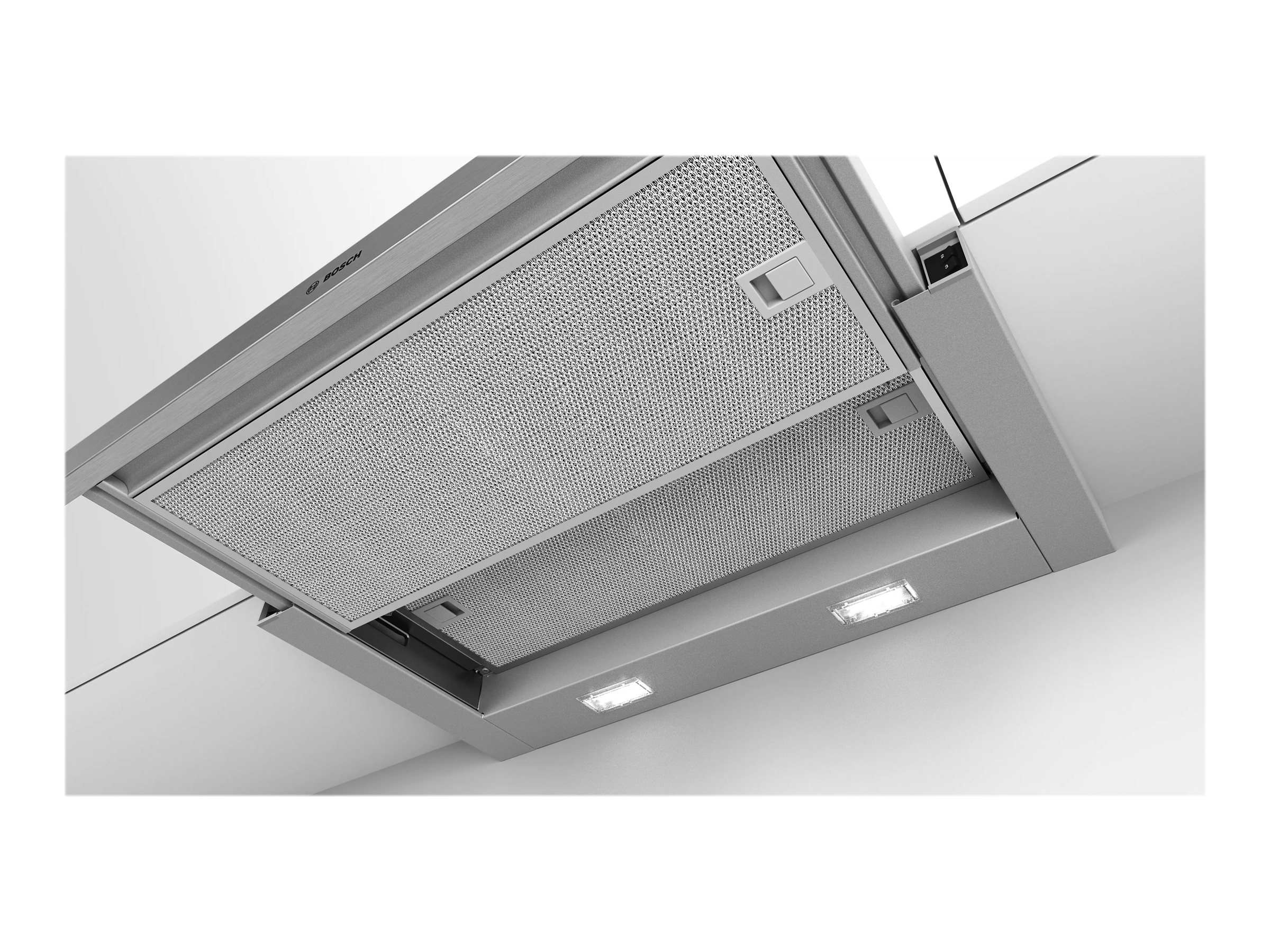 Bosch | Hood | DFM064W54 Series 2 | Telescopic | Energy efficiency class B | Width 60 cm | 388 m³/h | Mechanical | LED | Silver Metallic - Image 8
