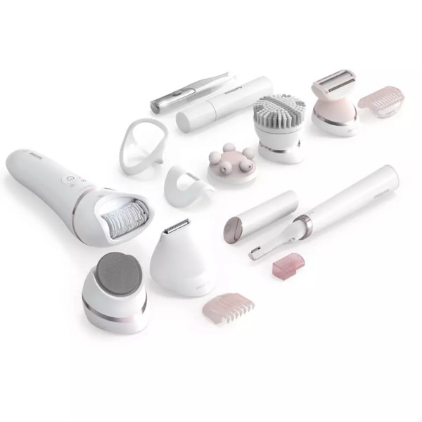 Philips | Beauty Set | BRE740/90 Series 9000 | Operating time (max) 40 min | Wet & Dry | White/Pink