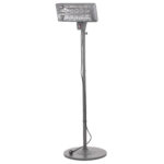 Camry | Standing Heater | CR 7737 | Patio heater | 2000 W | Number of power levels 2 | Suitable for rooms up to 14 m² | Grey | IP24