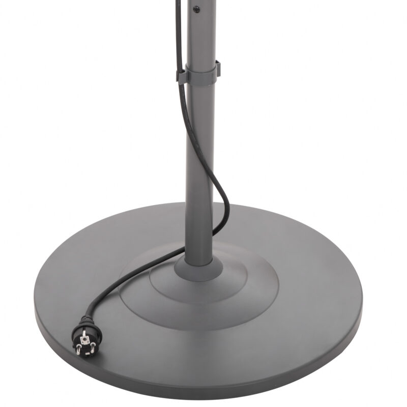 Camry | Standing Heater | CR 7737 | Patio heater | 2000 W | Number of power levels 2 | Suitable for rooms up to 14 m² | Grey | IP24