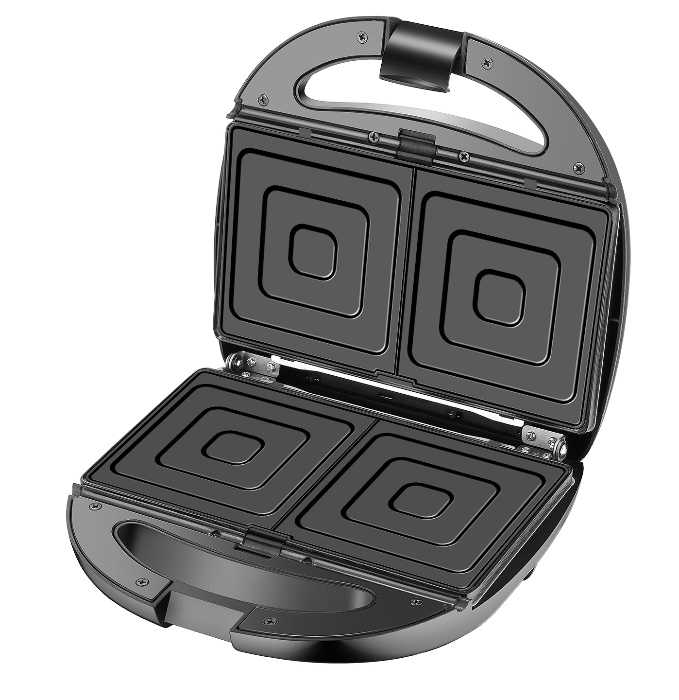 Camry | Sandwich maker 6 in 1 | CR 3057 | 1200 W | Number of plates 6 | Black/Silver - Image 6