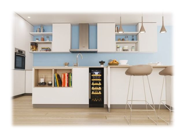 Candy | Wine Cooler | CCVB 30/1 | Energy efficiency class F | Built-in | Bottles capacity 20 | Black - Image 8
