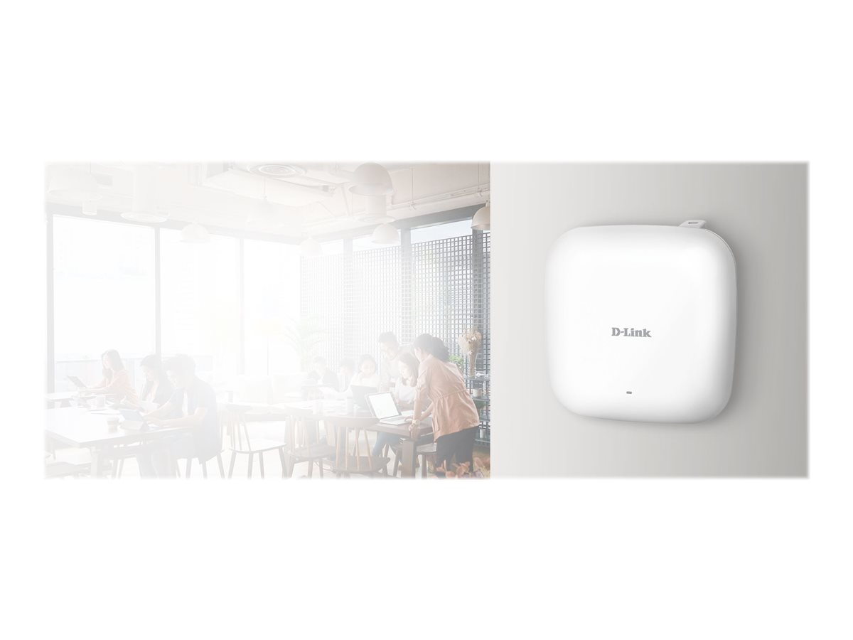 D-Link | Nuclias Connect AX1800 Wi-Fi 6 Access Point | DAP-X2810 | 802.11ac | Mesh Support No | 1200+574 Mbit/s | 10/100/1000 Mbit/s | Ethernet LAN (RJ-45) ports 1 | No mobile broadband | MU-MiMO Yes | PoE in | Antenna type 2xInternal - Image 13