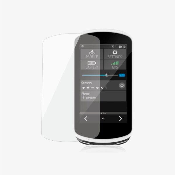 PanzerGlass | Screen protector | Garmin | for Garmin Edge 1030, Edge 1040 | Tempered glass | Transparent | Water-resistant ; Humidity Protection; Impact-resistant;  Scratch-resistant ; Anti-glare glass; Full touch; Fingerprint-resistant; Easy to attach | Anti-glare