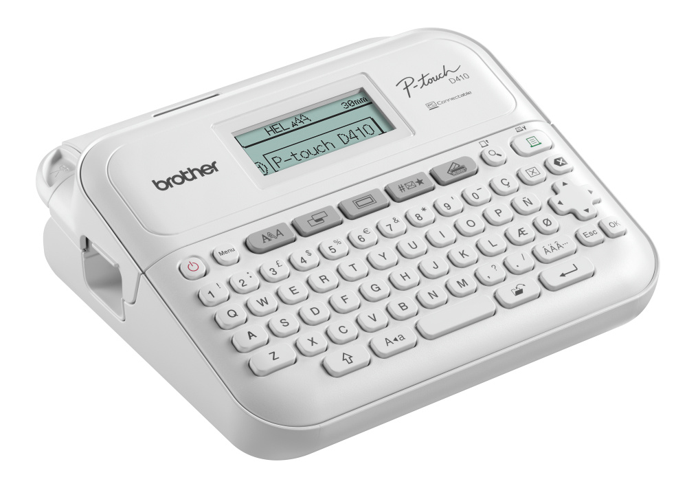 Brother PT-D410 | Mono | Thermal | Label Printer | White - Image 6
