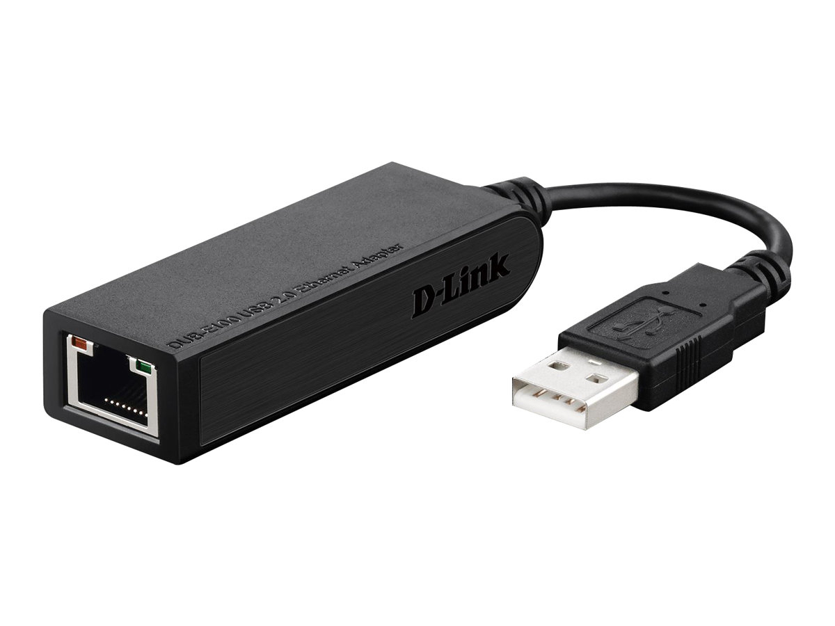 D-Link | High-Speed USB 2.0 Fast Ethernet Adapter | DUB-E100 | USB - Image 2