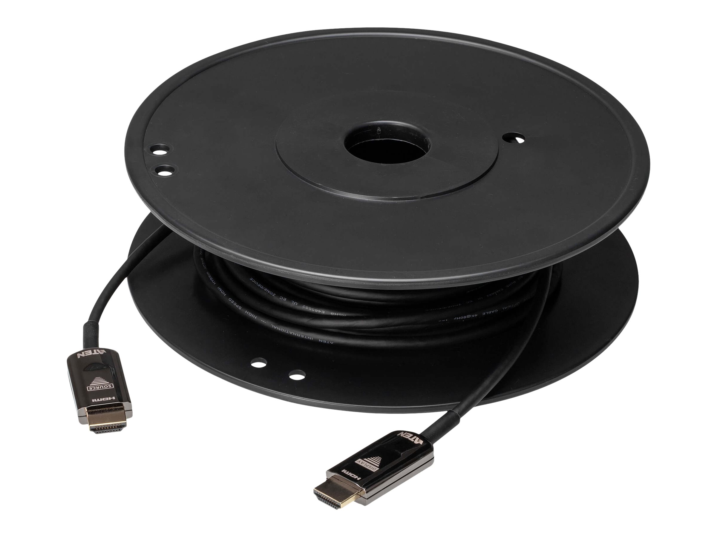 Aten VE781020 20M True 4K HDMI Active Optical Cable, True 4K@20m | Aten | True 4K HDMI Active Optical Cable | VE781020 | HDMI Type-A Male | HDMI Type-A Male | HDMI to HDMI | 20 m - Image 2