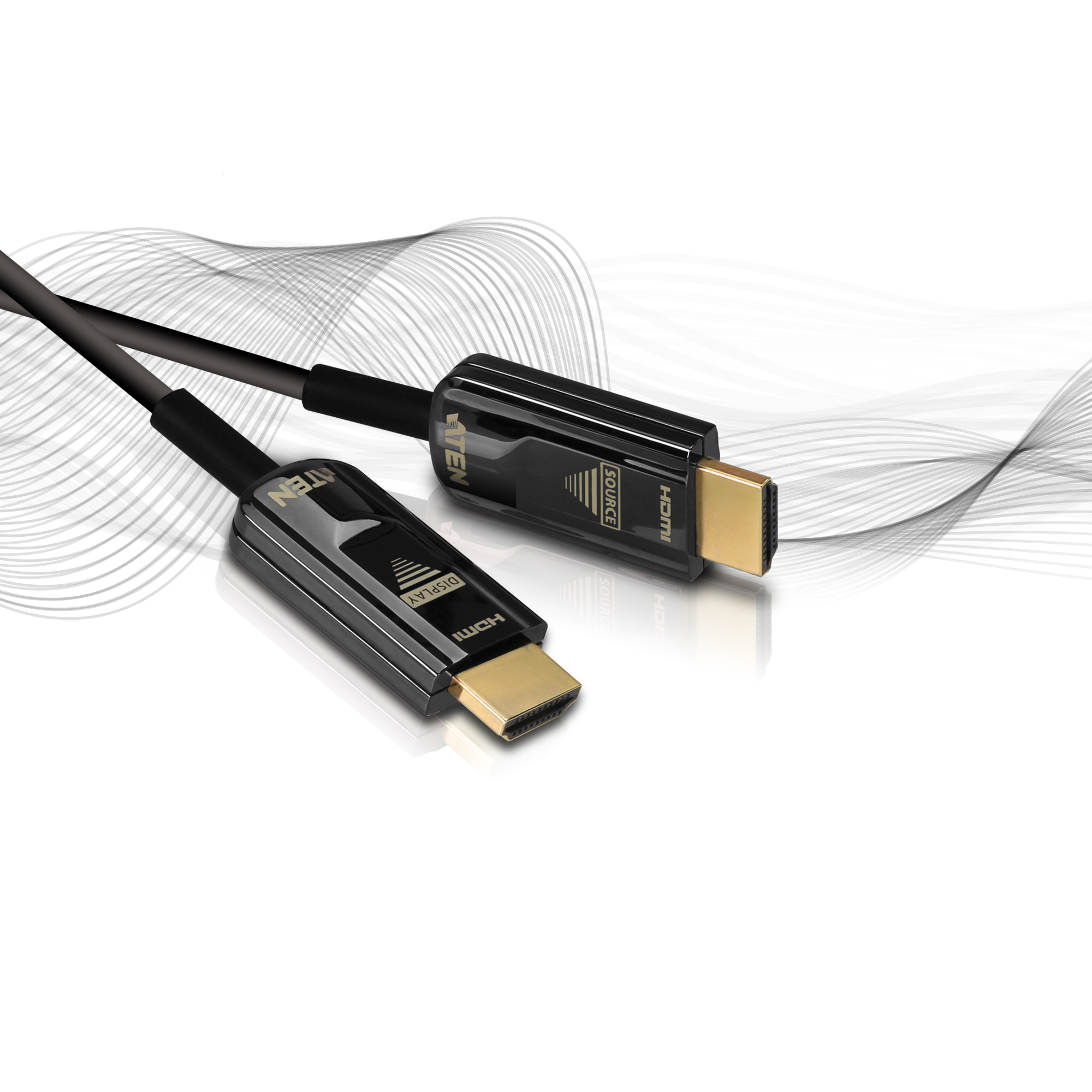 Aten VE781020 20M True 4K HDMI Active Optical Cable, True 4K@20m | Aten | True 4K HDMI Active Optical Cable | VE781020 | HDMI Type-A Male | HDMI Type-A Male | HDMI to HDMI | 20 m - Image 5