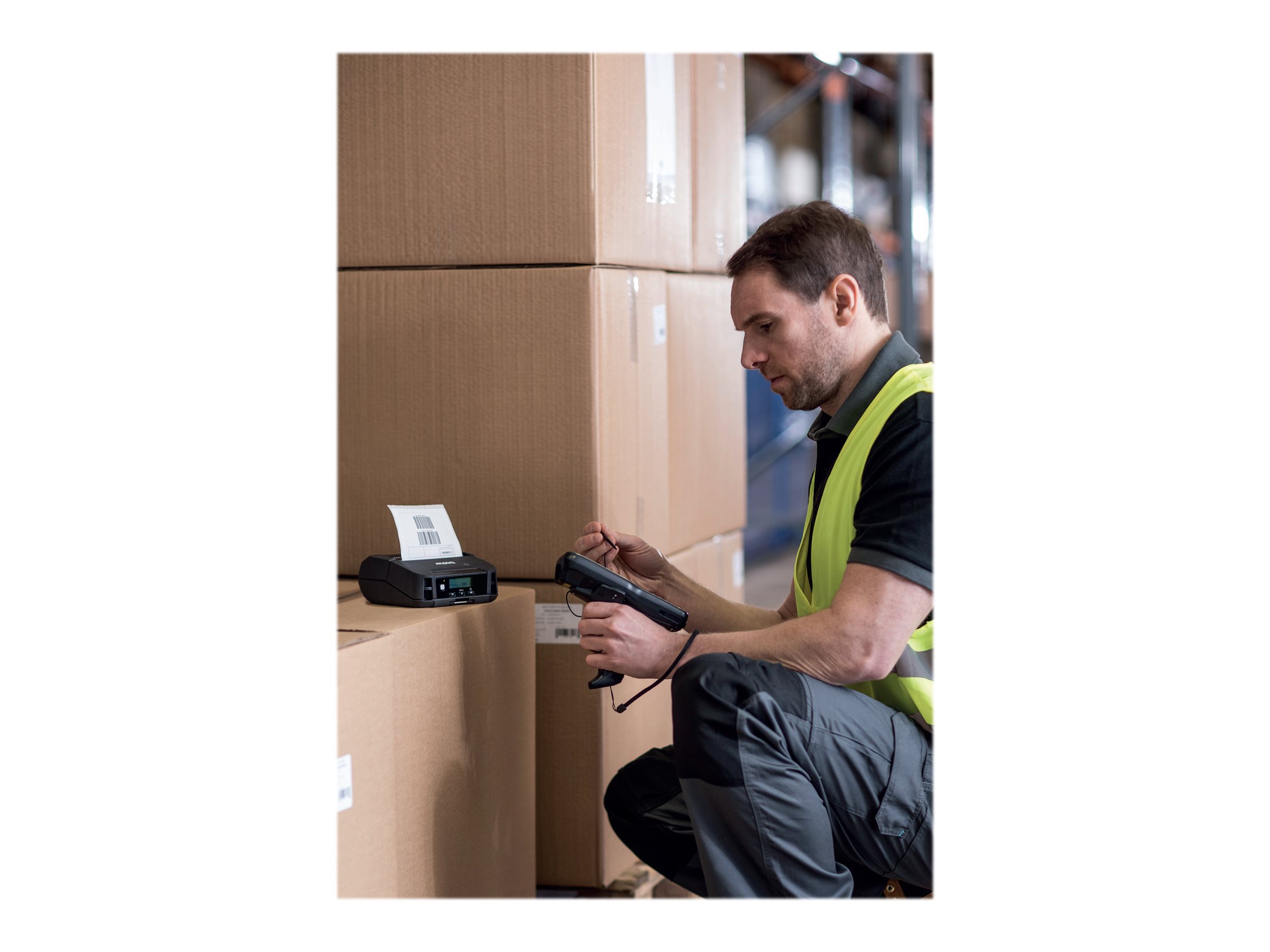 Brother RJ-4230B | Mono | Thermal | Label Printer | Black - Image 11