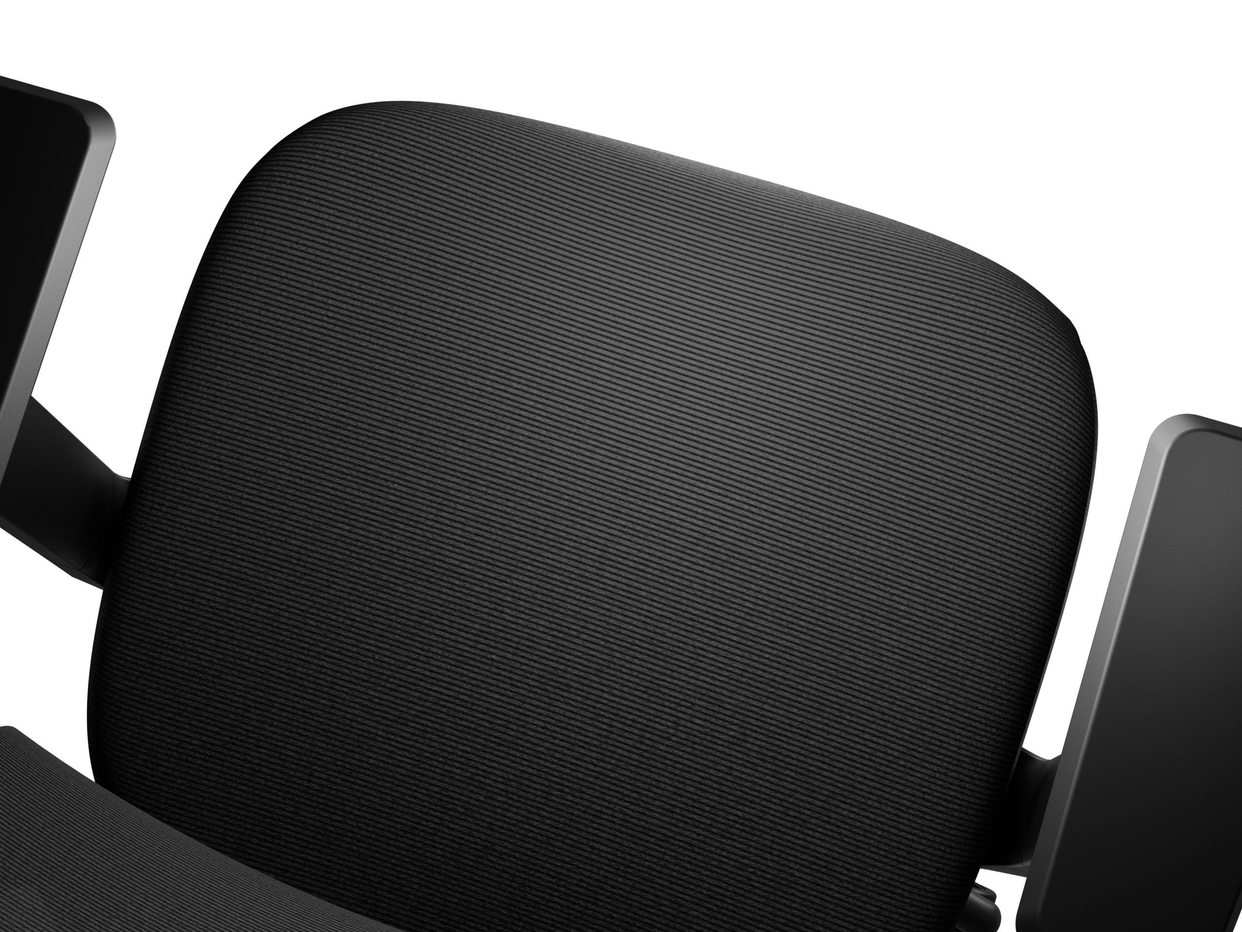 Genesis Ergonomic Chair Astat 200 Base material Nylon; Castors material: Nylon with CareGlide coating | Black - Image 11