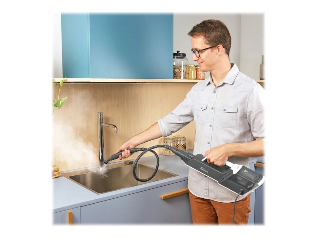 Polti | Steam mop with integrated portable cleaner | PTEU0304 Vaporetto SV610 Style 2-in-1 | Power 1500 W | Steam pressure Not Applicable bar | Water tank capacity 0.5 L | Grey/White - Image 12