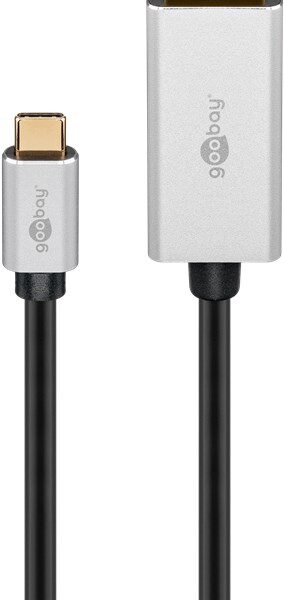 Goobay | USB-C to DisplayPort Adapter Cable | 60176 | Type-C | DisplayPort | USB-C to DisplayPort | 2 m