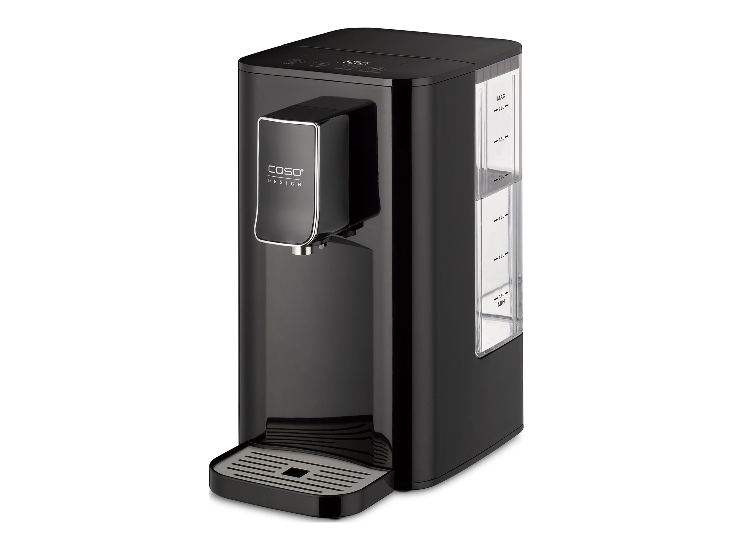Caso | Turbo hot water dispenser | HW 550 | Water Dispenser | 2600 W | 2.9 L | Plastic/Stainless Steel | Black - Image 5