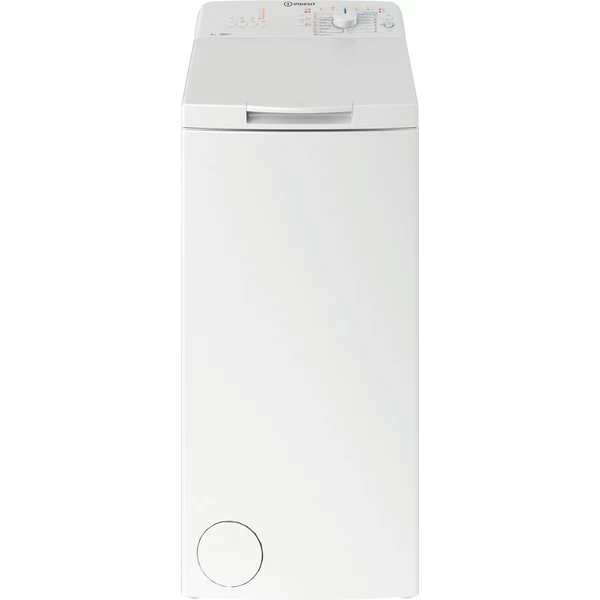 INDESIT | Washing machine | BTW L60400 EE/N | Energy efficiency class C | Top loading | Washing capacity 6 kg | 951 RPM | Depth 60 cm | Width 40 cm | White - Image 3