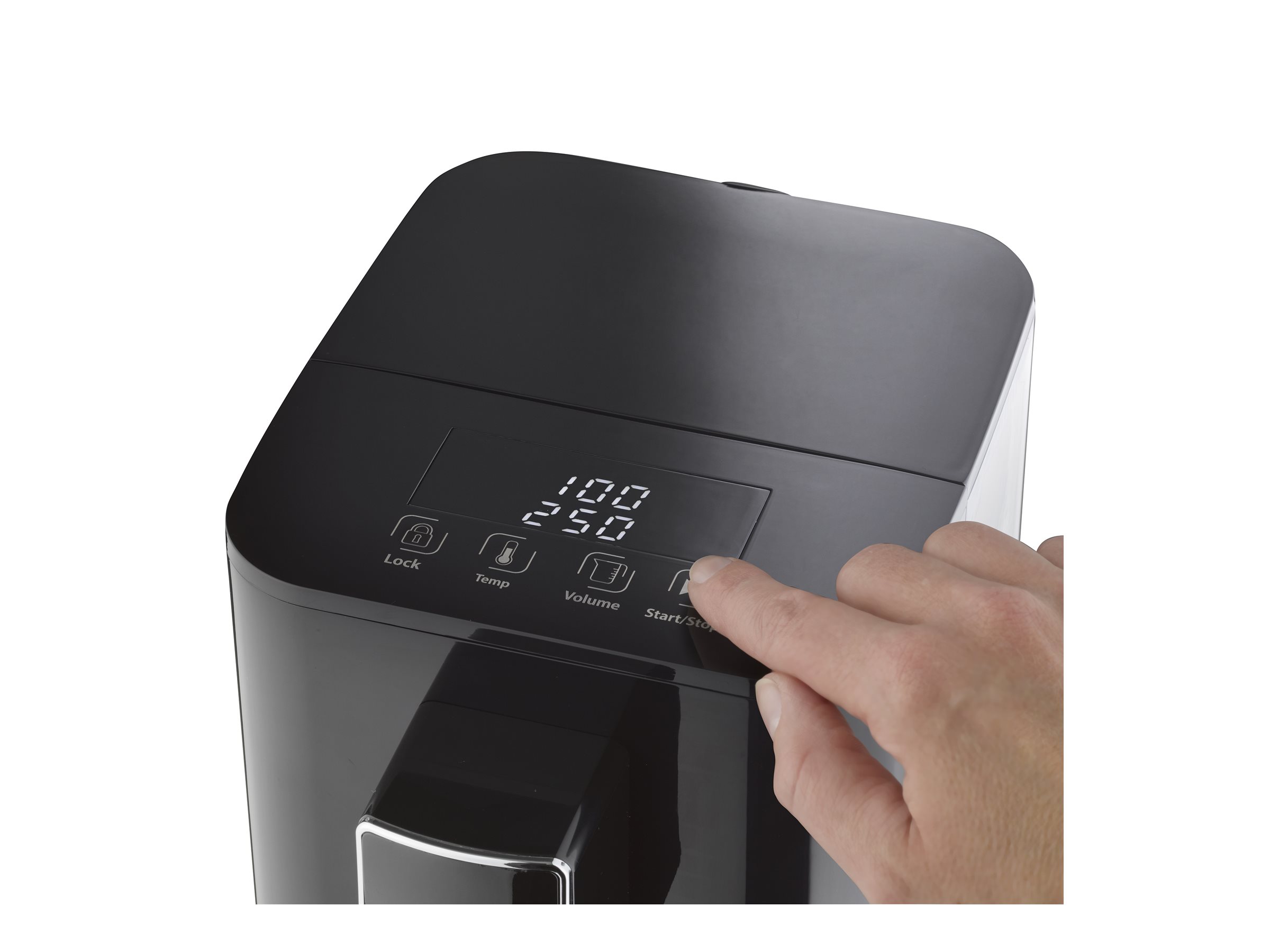 Caso | Turbo hot water dispenser | HW 550 | Water Dispenser | 2600 W | 2.9 L | Plastic/Stainless Steel | Black - Image 11