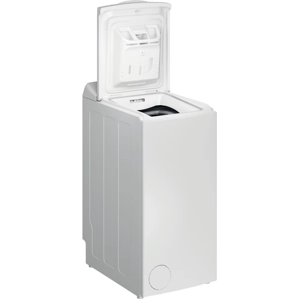 INDESIT | Washing machine | BTW L60400 EE/N | Energy efficiency class C | Top loading | Washing capacity 6 kg | 951 RPM | Depth 60 cm | Width 40 cm | White - Image 4