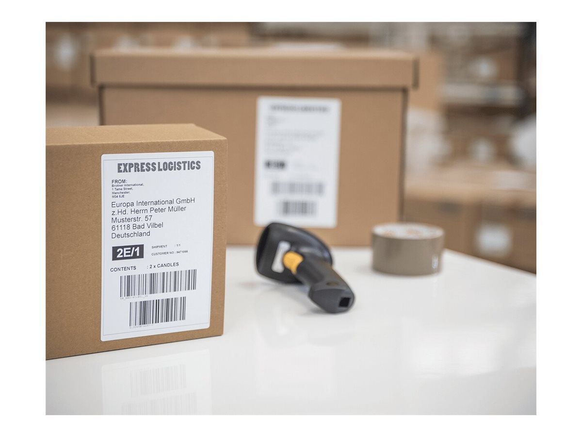 Brother QL-1100C | Thermal | Label Printer | Glossy Black/White - Image 6