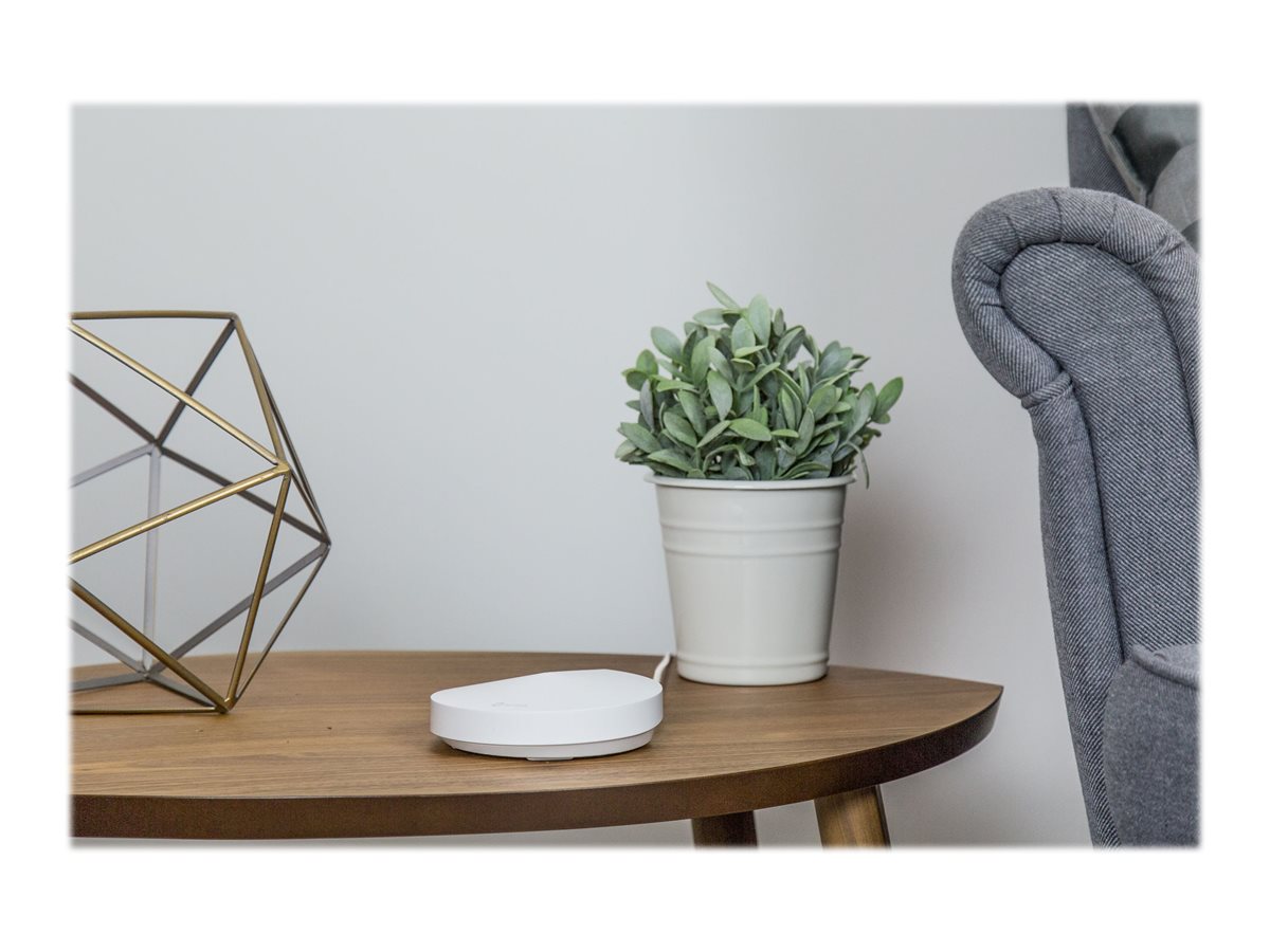 AC1300 Whole Home Mesh Wi-Fi System | Deco M5 (3-pack) | 802.11ac | 867+400 Mbit/s | 10/100/1000 Mbit/s | Ethernet LAN (RJ-45) ports 2 | Mesh Support Yes | MU-MiMO Yes | No mobile broadband | Antenna type 4xInternal per Deco uni - Image 10