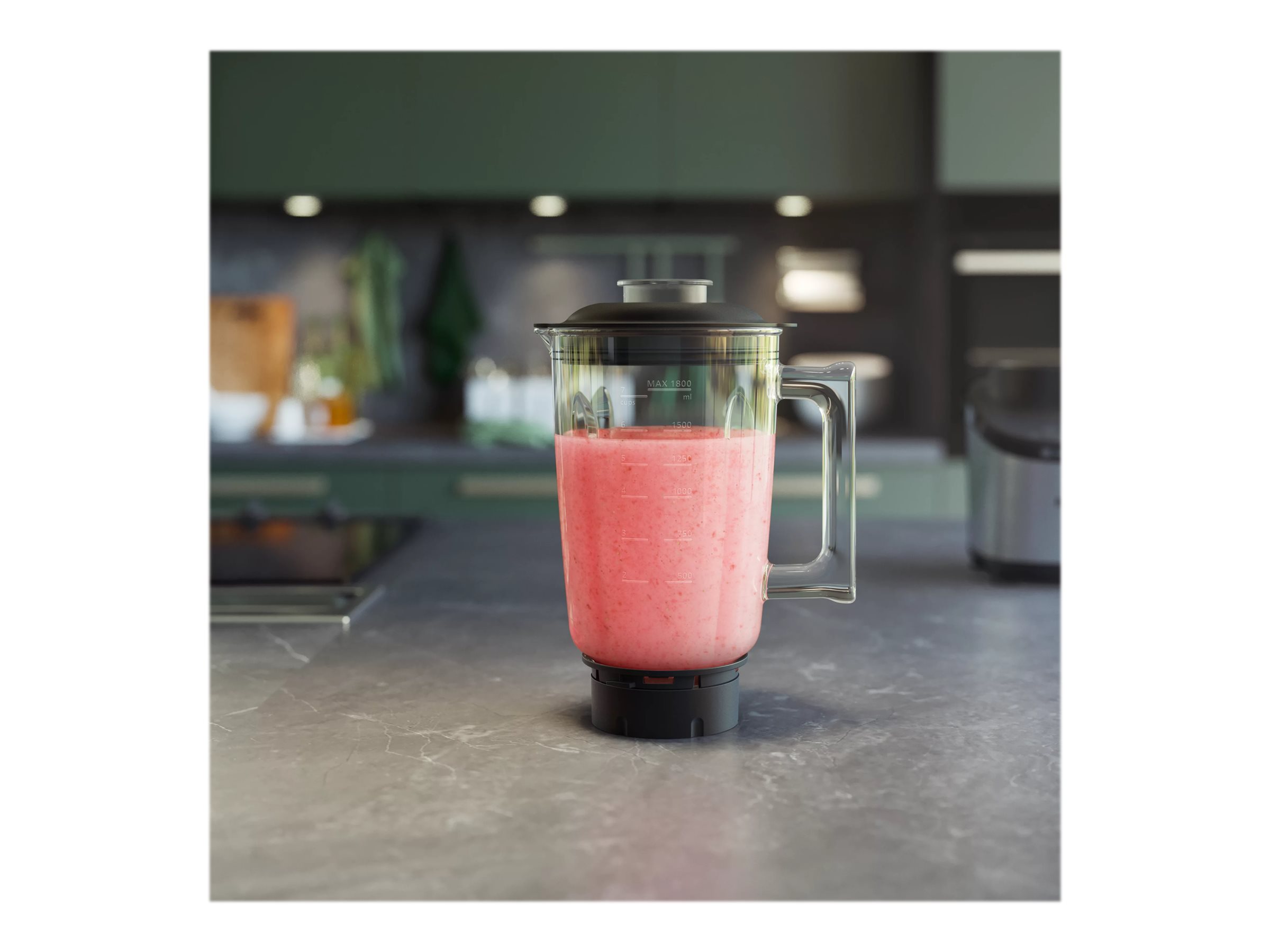 Philips | High Speed Blender | HR3760/10 7000 Series | Tabletop | 1500 W | Jar material Glass | Jar capacity 2 L | Ice crushing | Metal/Black - Image 12