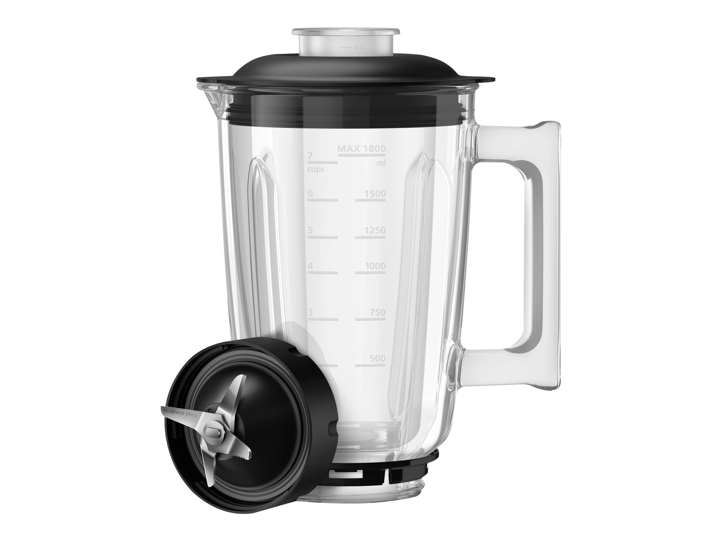 Philips | High Speed Blender | HR3760/10 7000 Series | Tabletop | 1500 W | Jar material Glass | Jar capacity 2 L | Ice crushing | Metal/Black - Image 15