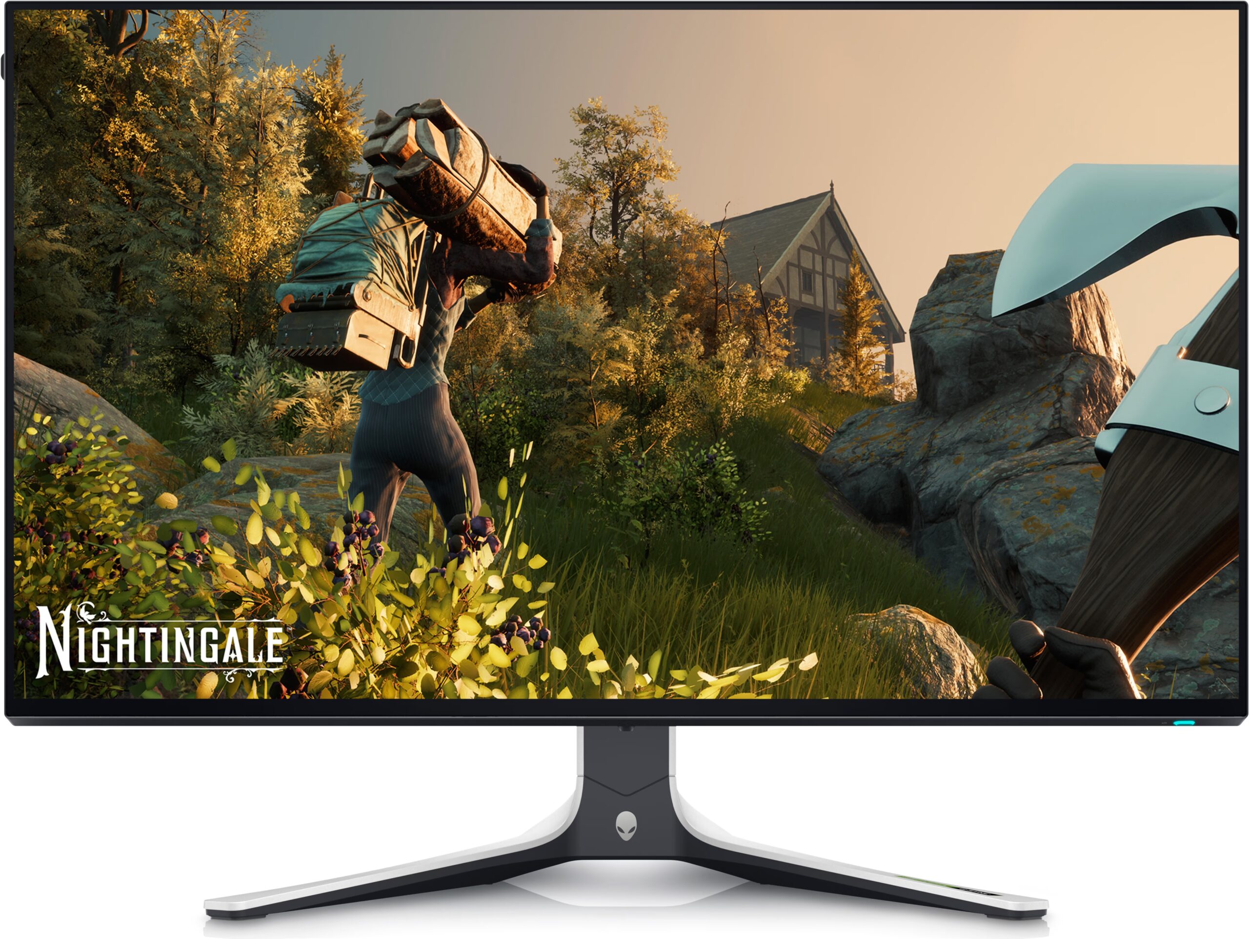 Dell | Gaming Monitor | AW2723DF | 27 " | IPS | QHD | 16:9 | 144-280 Hz | 1 ms | 2560 x 1440 | 600 cd/m² | HDMI ports quantity 2 | White | Warranty 36 month(s) - Image 2