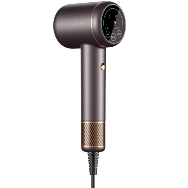 Jimmy | Hair Dryer | F8 | 1600 W | Number of temperature settings 3 | Ionic function | Diffuser nozzle | Grey