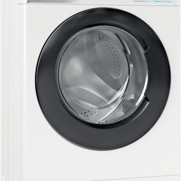 INDESIT | Washing machine | BWSE 71295X WBV EU | Energy efficiency class B | Front loading | Washing capacity 7 kg | 1200 RPM | Depth 43.5 cm | Width 59.5 cm | Display | Big Digit | White
