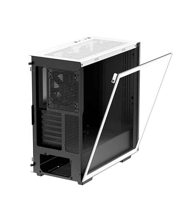 Deepcool | MID TOWER CASE | CH510 | Side window | White | Mid-Tower | Power supply included No | ATX PS2 - Image 2