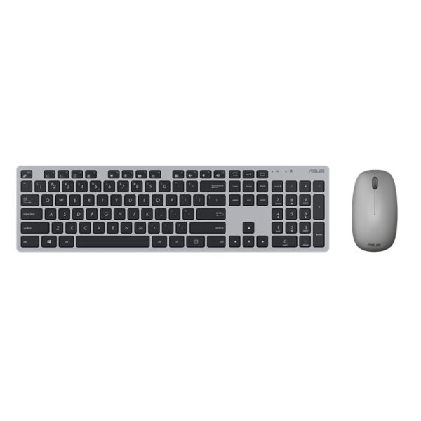 Asus | W5000 | Keyboard and Mouse Set | Wireless | Mouse included | EN | Grey | 460 g