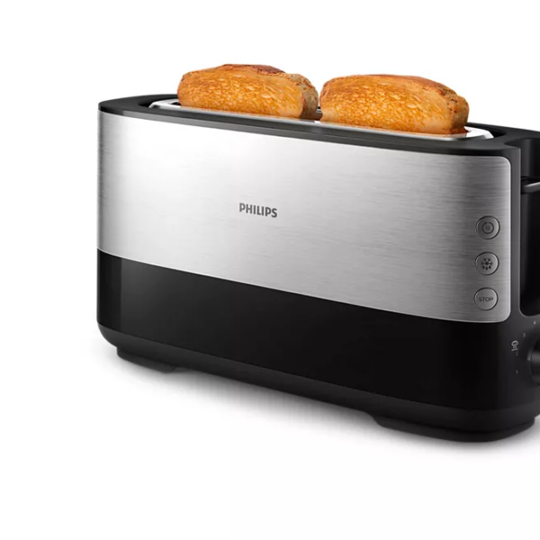 Philips | Toaster | HD2692/90 Viva Collection | Power 950 W | Number of slots 2 | Housing material  Metal/Plastic | Black