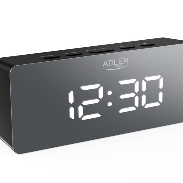 Adler | Alarm Clock | AD 1189B | Alarm function | Black