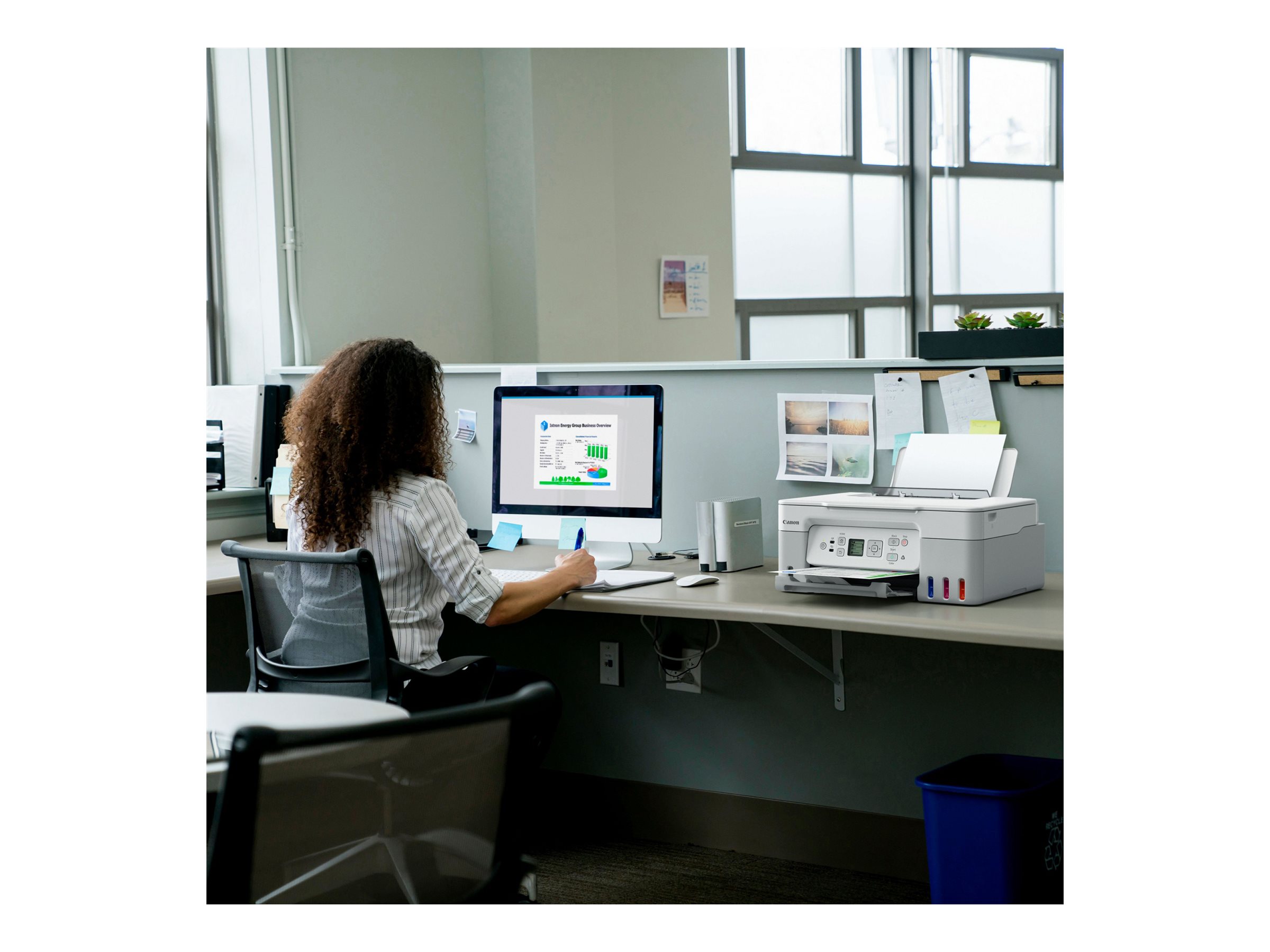 Canon Multifunctional Printer | PIXMA G3571 | Inkjet | Colour | Multifunctional printer | A4 | Wi-Fi | White - Image 4