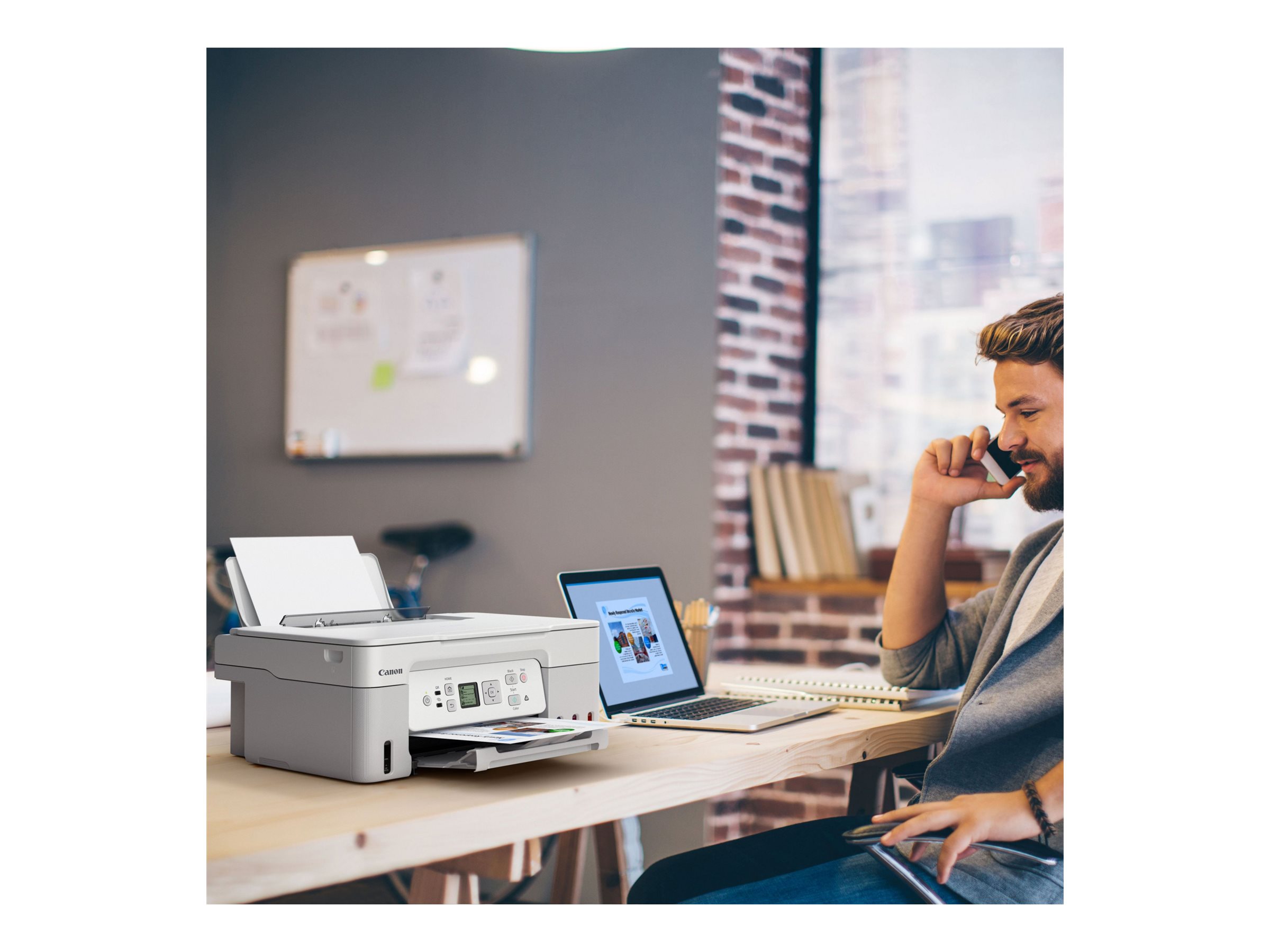 Canon Multifunctional Printer | PIXMA G3571 | Inkjet | Colour | Multifunctional printer | A4 | Wi-Fi | White - Image 7