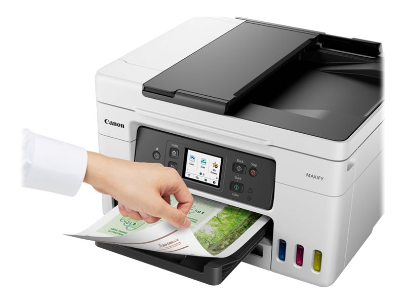 Canon Multifunctional Printer | MAXIFY GX4050 | Inkjet | Colour | Multifunctional printer | A4 | Wi-Fi | White - Image 8
