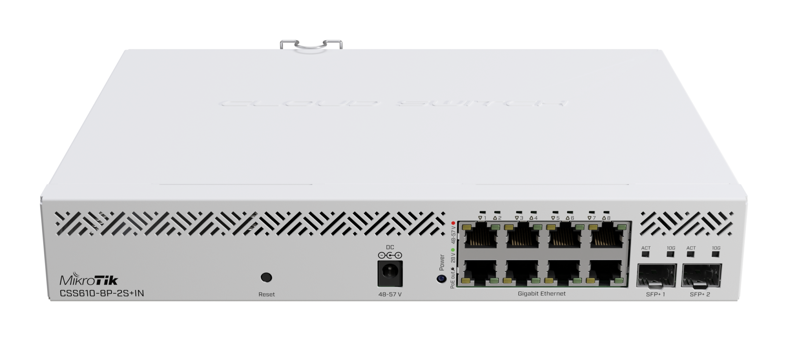 Cloud Router Switch | CSS610-8P-2S+IN | No Wi-Fi | 10/100/1000 Mbit/s | Ethernet LAN (RJ-45) ports 8 | Mesh Support No | MU-MiMO No | No mobile broadband - Image 3
