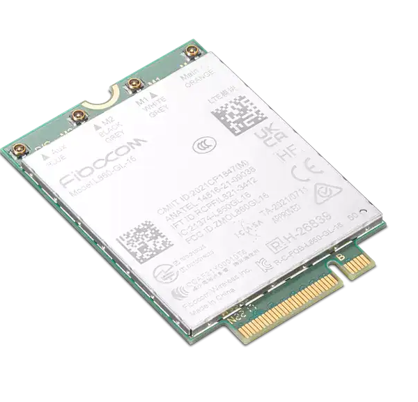 Lenovo | Wireless communication module - 4G LTE - M.2 Card - 1 Gbps | hinkPad Fibocom L860-GL-16